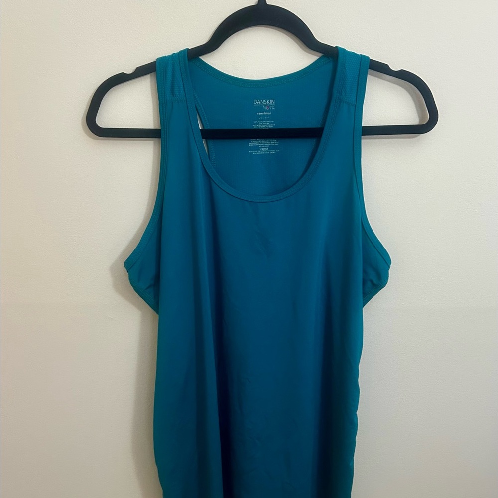 LG Women's Teal Tank Top - Picture 4 of 5